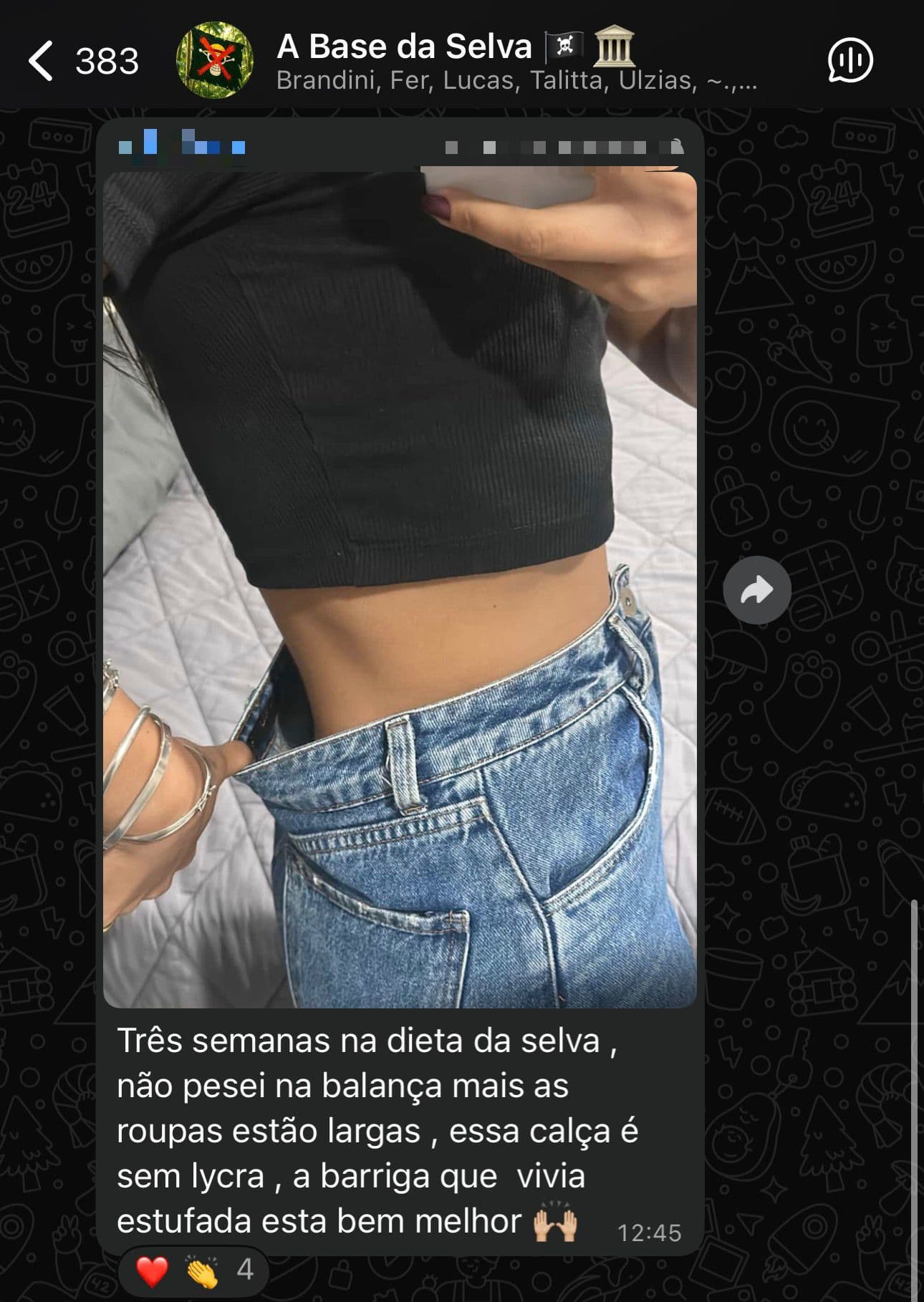 Depoimento da comunidade A Base.