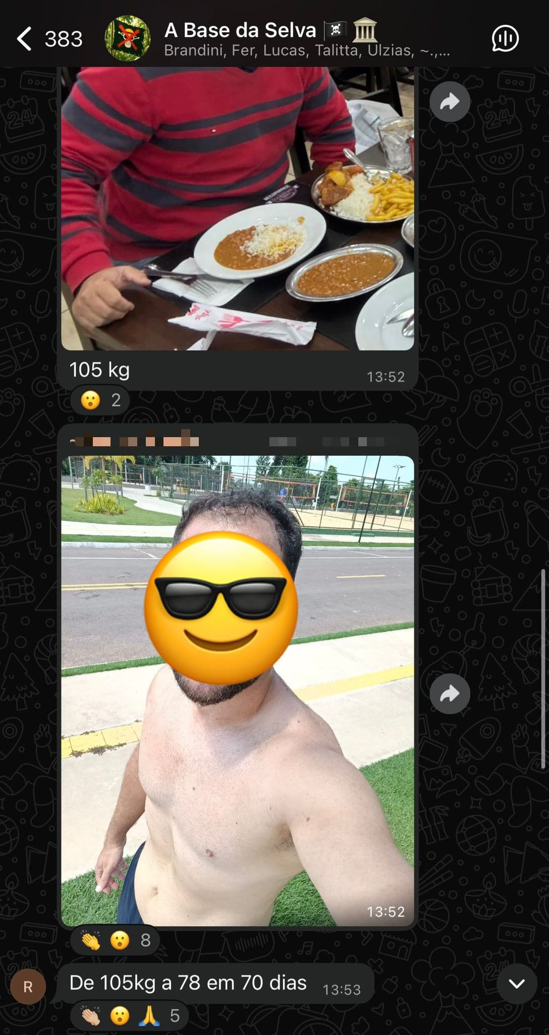 Depoimento da comunidade A Base.